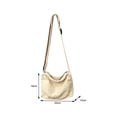 thumbnail image 7 of Women Shoulder Bag Casual Small Handbag Ladies Canvas Purse Girls Canvas, 7 of 7