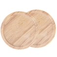 thumbnail image 4 of Wood Teacup Placemat Slip-Resistant Home Use Square Elegant Design 3.7×3.7×0.4in 2Pcs, 4 of 5