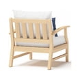 thumbnail image 6 of RST Brands Kooper 2 Piece Acacia Wood Outdoor Club Chairs - Bliss Ink/White, 6 of 7
