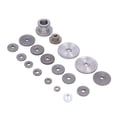 thumbnail image 2 of Metal Gear Kit, Mini Gears Set High Accuracy Rustproof Fine Polishing With Belt Pulley For Cutting Machine For CJ0618 Lathe, 2 of 8