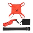 thumbnail image 3 of Cinturón de Resistencia de Natación de Paracaídas de Natación, Tren de Natación Poliéster Mujeres Equipos de Entrenamiento de Velocidad Práctica, Rojo 20 cm, 3 of 8