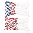 thumbnail image 1 of OULII 2 Pcs Filets de Basketball d'Extérieur Robustes pour Joueurs en Matériau Résistant aux Intempéries Bleu, 1 of 4