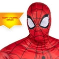 thumbnail image 3 of MARVEL’S SPIDER-MAN QUALUX COSTUME (ADULT) - Poly Jersey Jumpsuit Stuffed with Polyfill and Fabric Mask, 3 of 3
