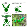 thumbnail image 2 of 300Pcs Plant Stem Trainer Clips, Adjustable Plant Branches Clips, Plant Training Control of Plants, 2 of 4