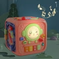 thumbnail image 5 of Edgergery Baby Learning Activity Cube for 12-18 Months Plus, 6-in-1 Multi-Functional Hexahedral Hand Drum Music Toy,Sensory Toy for Toddler 12 24 Months,Birthday Gift, 5 of 5