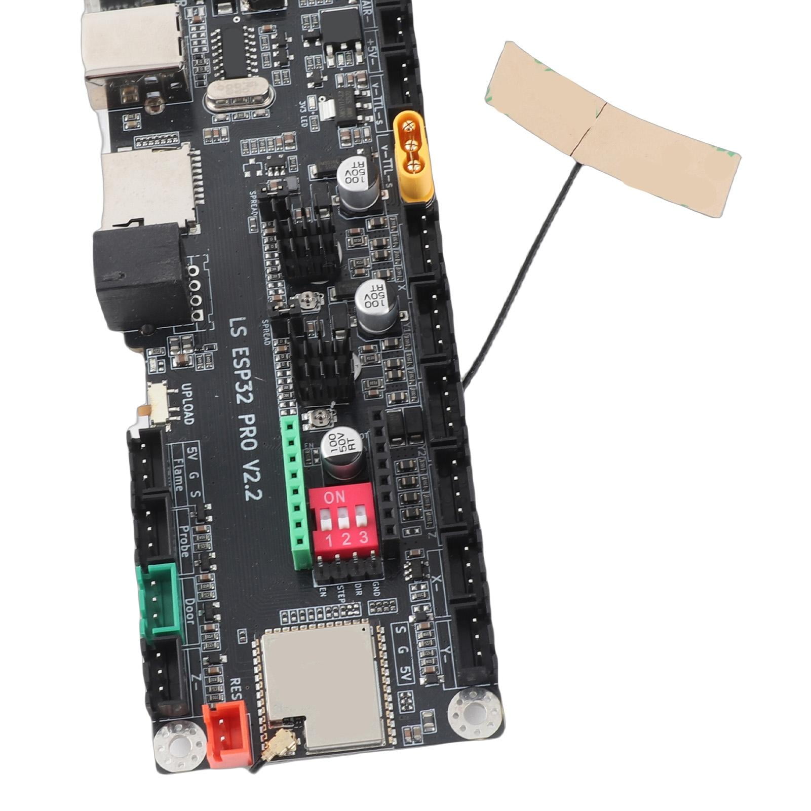 Yajisi MKS LS ESP32 PRO V2.2 Laser Engraver Offline Control Board, Dual Core 32 Bit WiFi BT TMC2209 CNC Motherboard, 4.7x3.1x0.4in