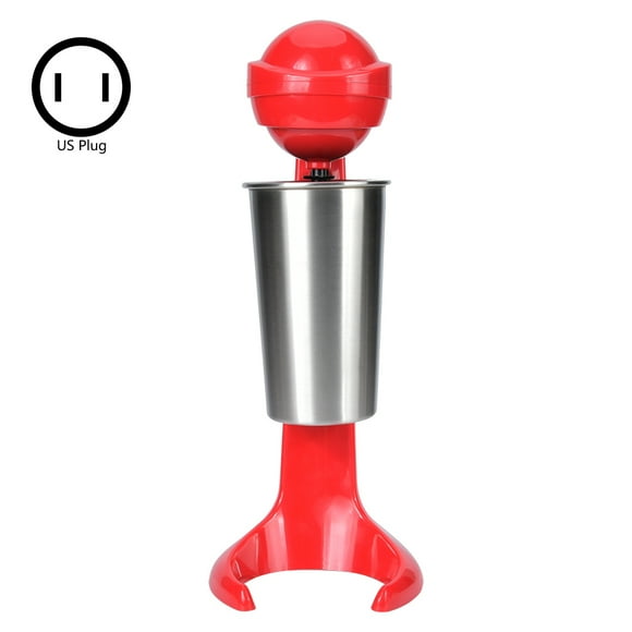 Double Head Electric Milkshake Machine Maker Coffee Drink Mixer Milk Blender for Home BarUS Plug 110V