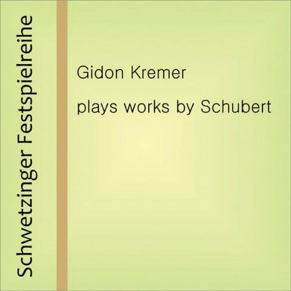 Gidon Kremer - Duo Recital - Music & Performance - CD