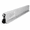 42'', variant on 32'' Aluminum Automatic Door Bottom with Neoprene Seal, Mill Finish