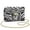 Zebra Print, variant on Pzuqiu Coral Print Women Leather Crossbody Bag Exquisite Craftsmanship Leather Quilted Shoulder Bag with Chain Strap Practical Functional for Daily Use and Travel