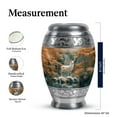 thumbnail image 2 of KARYLIZ Deer Urn - Small Forest Urn for Human Ashes Adult - Keepsake Urns for Human Ashes - Funeral for Human Ashes Adult Female Mom - Memorial Cremation for Human Ashes Adult Male Dad(10" & 3"), 2 of 2