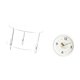 thumbnail image 5 of Mesa auxiliar redonda de acrílico,Mesa auxiliar redonda de acrílico,mesita de noche.,Reloj de pared,Reloj de pared decorativo,moderno y elegante,Reloj de pared redondo silencioso,sin, 5 of 8