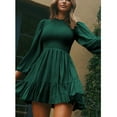 thumbnail image 3 of Femmes Casual Robe à Manches Longues, Femmes Robe à Manches Longues Femmes Robe de Fiabilité Exceptionnelle, 3 of 5
