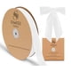 thumbnail image 1 of Cinta de Terciopelo SIMISI RIBBON Blanca 2.5 cm 22.86 m Navidad, 1 of 4
