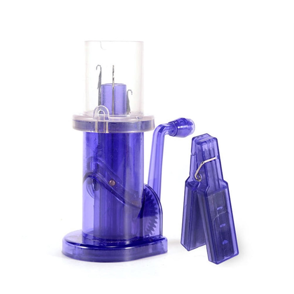 UKCOCO Desktop Hand Weaving Machine for DIY Knitting Craft Blue 1 Set