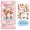 E, variant on Desktop Ornament Making Kit Crystal Stacked 3D Building Stickers Cartoon Puffy Resin Decor Stickers