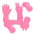 thumbnail image 4 of Knitting Needle Point Protectors, Knitting Tool Soft And Safe TPR Knitting Stitch Protector  For Knitting Craft For Beginner For Enthusiast Rose Red, 4 of 8