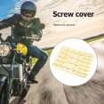 thumbnail image 3 of Ndcxsfigh 30 Unids/set Tapa Tornillo Motocicleta Tapas Perno (oro), 3 of 9