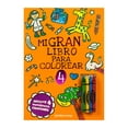thumbnail image 1 of Mi Gran Libro Para Colorear 4 Naranja Rodrigo Zubillaga Libro de bolsillo 1ra edicion, 1 of 2