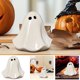 thumbnail image 1 of Cute Ghost Nightlight Ornament Set Halloween Home Desktop Funny Decoration Ceramic Crafts, 1 of 9