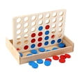 thumbnail image 2 of Juego de Mesa de Madera de 4 Pulgadas, Plegable, para 4 , Clásico Familiar, 2 of 9