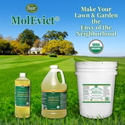 USDA Certified Organic MolEvict Lawn Mole Castor Oil - Lawn & Garden Protection - Gallon