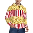 thumbnail image 2 of Sikiie Popcorn Men's Hoodie, Essentials Hoodie, Sweatshirt, Pullover Hooded Sweatshirt for Men-X-Large, 2 of 7