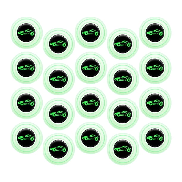 20 piezas de junta anticolisión para puerta de coche, accesorio decorativo para camión SUV con con letrero luminoso