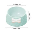 thumbnail image 2 of Elevated Cat Food and Water Bowl for Comfortable Feeding, Whisker-Friendly, Anti-Tip Design, Easy to Clean, Suitable for All Cat Sizes, 2 of 5