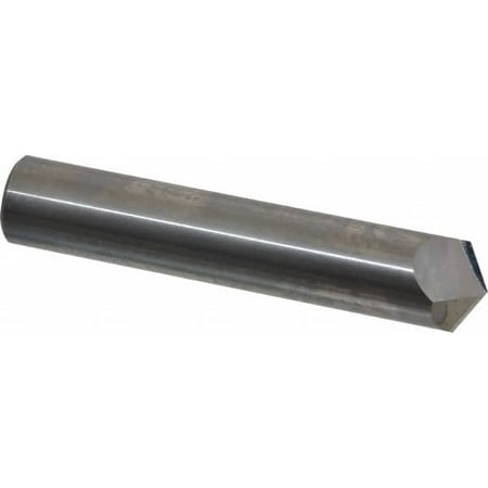 

Accupro 3/4 Cutter Head Diam 3/4 Shank Diam 2 Flute Single End Solid Carbide Chamfer Mill Bright Finish 120° Included Angle A 4 OAL