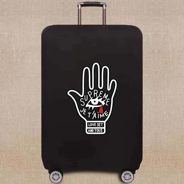Luggage Protector Covers Travel Accessories Suitcase Cover Hand Pattern Series Elastic Luggage Cover Apply 18-32 Inch 8Hand014 L