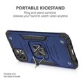 thumbnail image 4 of For Samsung Galaxy A03 164mm Magnetic Armor TPU + PC Holder Phone Case, 4 of 5