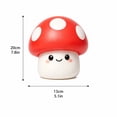 thumbnail image 3 of Mushroom Squishy Stress Relief Toy Slow Rising Squeeze Ball Fidget Squeeze Toy for Kids Adults Anxiety Relief Travel Portable Party Favor Goodie Bag Filler Fun, 3 of 7