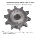 thumbnail image 3 of Uxcell Chain Roller Sprocket, 10mm Bore 1/2" Pitch 10 Tooth Single Strand Type B Chain Sprocket 2Pack, 3 of 6