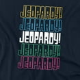 thumbnail image 2 of Popfunk Jeopardy Repeat Logo Unisex Adult Tank Top, Navy, Medium, 2 of 4