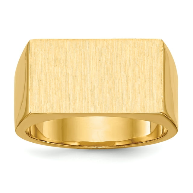 Bague Chevalière pour Homme en Or Jaune 14K