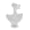 White, variant on Tabletop Resin Jewelry Display Stand Small Necklace & Earring Displays Mannequin Jewelry Display Bust