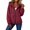 07# Wine, variant on Ihhxva Jacket for Women Hooded Windbreaker with Drawstring Zip-Up Outerwear, Lightweight Rain Coat Pockets Outdoor Activities S-2XL