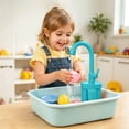 thumbnail image 1 of YWIYIUD 1PC 3.94x11.02inch Kitchen Faucet Replacement Toys Realistic Electric Automatic Water Circulation System Accessory or Kitchen Bath and Sensory Activities, 1 of 5