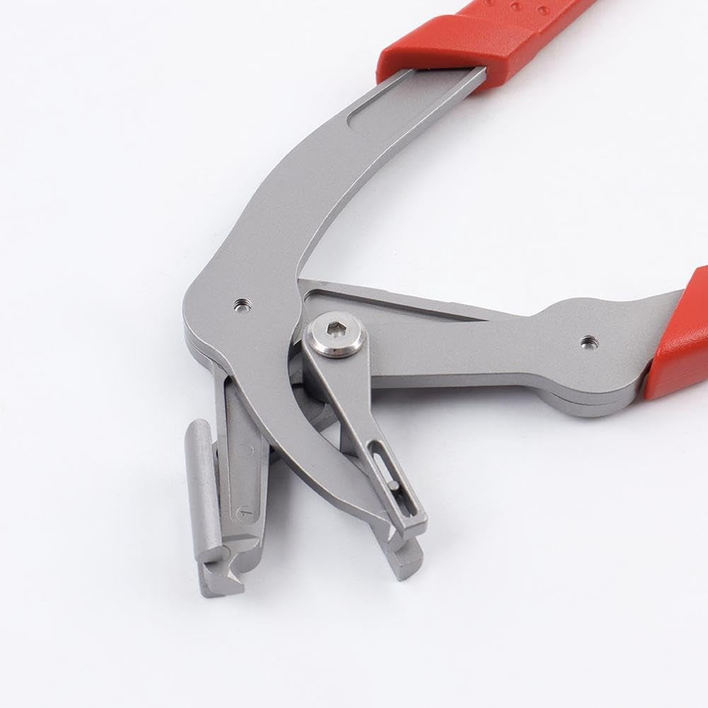 Car Clip Pliers & Trim Removal Tool, Spring-Loaded Fastener Rivet Remover for Auto Door Panels, Interior & Exterior Trim, Mechanic, Damage-Free Disassembly