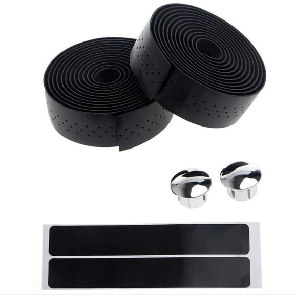 Naierhg 2Pcs Fixed Gear Bike Road Bicycle Handlebar Porous Straps Bands for Cycling