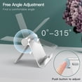 thumbnail image 3 of Tablet Stand, Adjustable Portable Desktop Holder, Foldable Dock ,Tab/Phones(4-13"), prop up your device firmly, 3 of 5