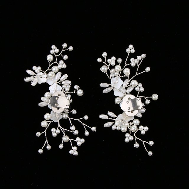 Clips únicos Del Joyería Del Decoración Del Colgante Del Para De Tarde De Y Diario 3 perfecl Hebillas de zapatos nupciales