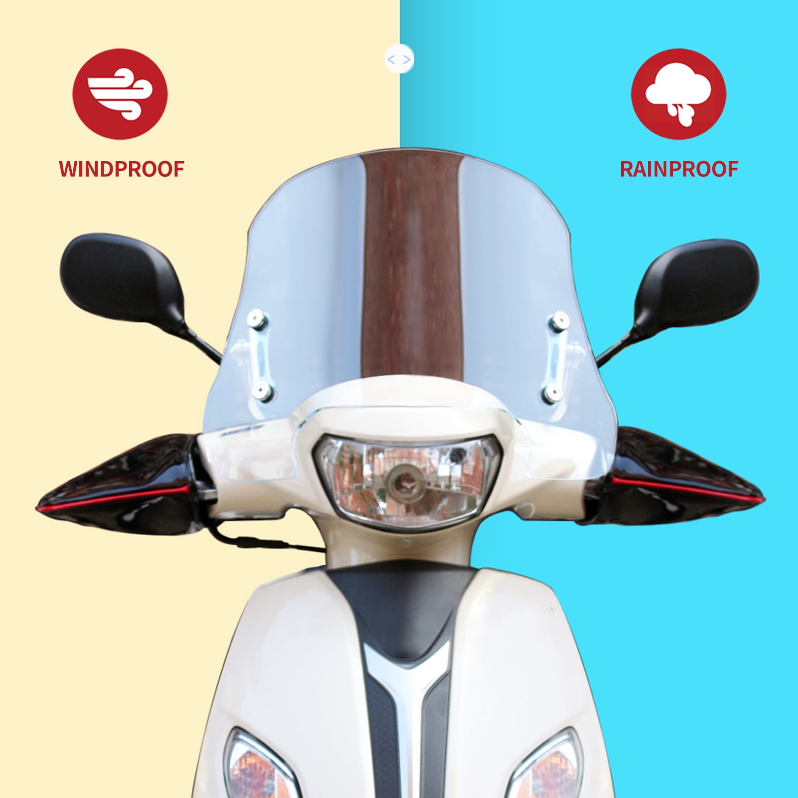 Gloves Handlebar Mittens, Winter Motorcycle Handlebar Mittens Windproof Waterproof  Handlebar Warmer Gloves For Men Women