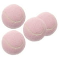 thumbnail image 1 of Dosaele4 Pcs Ball Tennis Balls for Player Beginner Training Girl Pink, 1 of 8