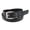 Black, variant on CTM Kids' Embossed Leather Western Belt