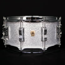 Ludwig 6.5" x 14" Classic Maple Snare Drum, Silver Sparkle
