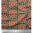 thumbnail image 1 of Soimoi Rayon Fabric Arrow & Floral Mandala Print Fabric by The Yard 42 Inch Wide, 1 of 1