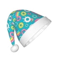 thumbnail image 2 of Rateoe Donut Santa Hat Confortable Christmas Hat for Christmas Party Favors Fit for Kids, 2 of 6