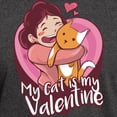 thumbnail image 3 of CafePress - My Cat Is My Valentine T Shirt - Men's Classic Graphic Cotton T-Shirt, 3 of 4